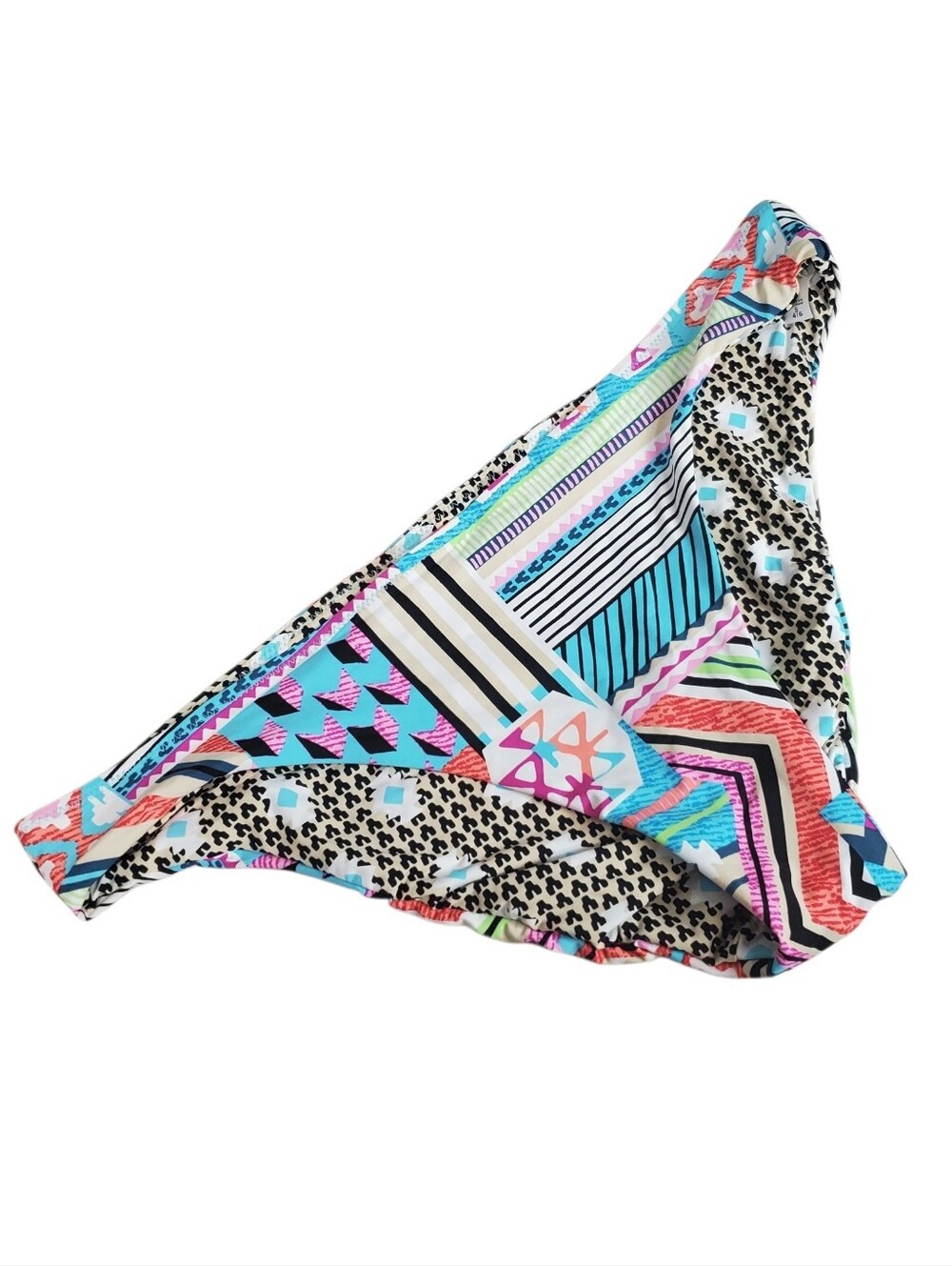 Vera Bradley Ella Desert Patchwork  Boho Hippie Reversible Bikini Bottom Beach